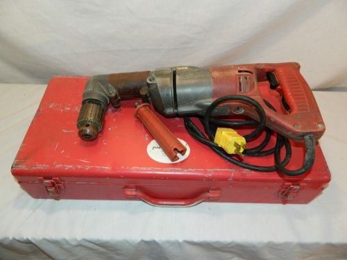 Milwaukee heavy duty contractor 1/2&#034; right angle drill bundle~600 rpm~VIDEO!!