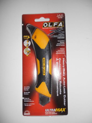 NEW!  OLFA Design Series Heavy-Duty Auto-Lock Utility Knife OLFA LA-X