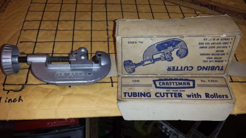 GENERAL #120 PIPE TUBING CUTTER UP TO 1-1/8&#034; Mismatched Craftsman ORIGINAL BOX