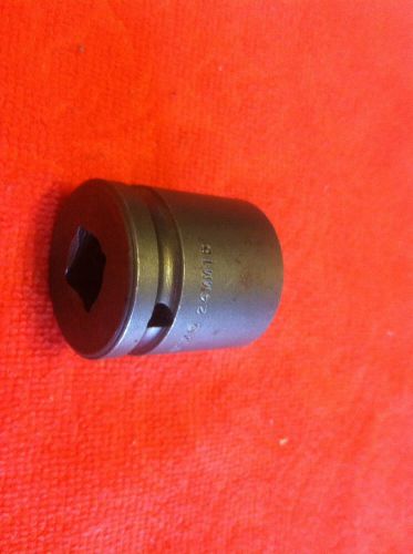 Cooper Apex Tool 24MM15 24 mm 6-Point1/2 &#034; Drive Shallow Metric Socket
