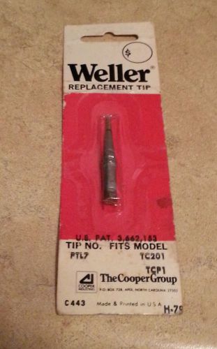 Weller Soldering PTL 7 5/64&#034; Replacement Tip  for TC201 and TCP1 Irons