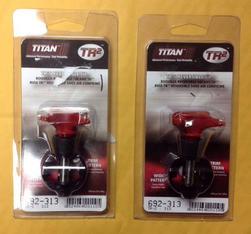 Titan 692-313 tr2 reversible tip lot of 2 for sale