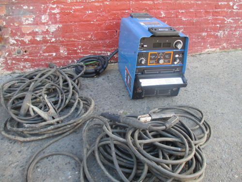 Miller xmt 304cc  dc inverter arc welder w/auto link w/30ft cables for sale