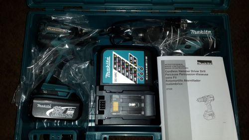 Makita xt248 lxt 18v cordless lithium-ion brushless 2-tool combo kit for sale