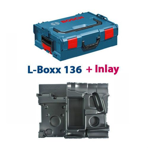 Bosch L-Boxx (440x136x360mm) + Inlay Storage Case _For GSR &amp; GSB 14.4/18VE-2-LI