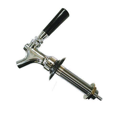 New homebrewstuff chrome draft beer faucet and 4 1 2 shank combo free shipping for sale