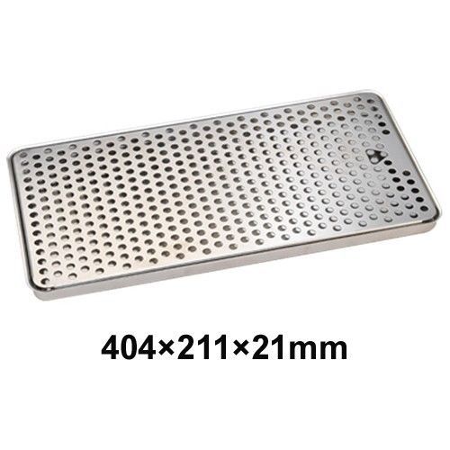 Stainless Steel Surface Mount Drip Tray - Beer Faucets Draft Tower Kegerator