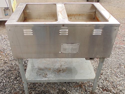 PROPANE STEAMER WARMER/COOKER TABLE,RESTAURANT,CATERING,CONCESSION,COMMERCIAL