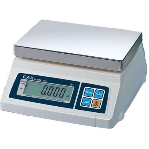 CAS SW-1-50 Portable Digital Scale 50 lb x 0.02 lb Legal for Trade