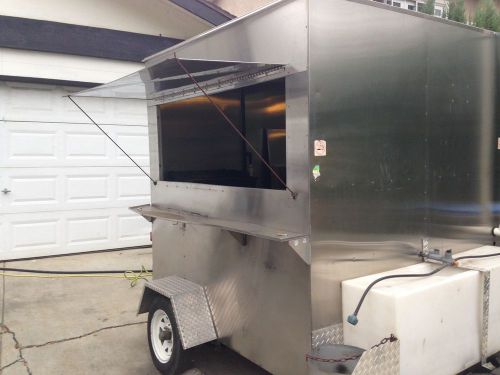 Stainless Steel Food Cart, Ready for Health Dept Approval