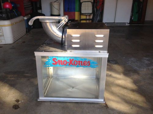 Gold medal sno konette ice shaver machine (1003) for sale
