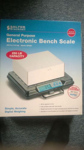 Salter Brecknell GP250 Electronic Bench Scale (used a few times at home) GP 250