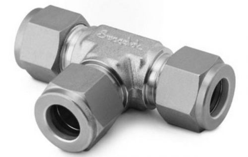 (10) swagelok ss-400-3 1/4 union tee tube fittings for sale