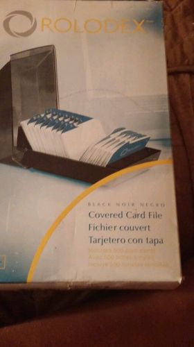 rolodex covered card file 500