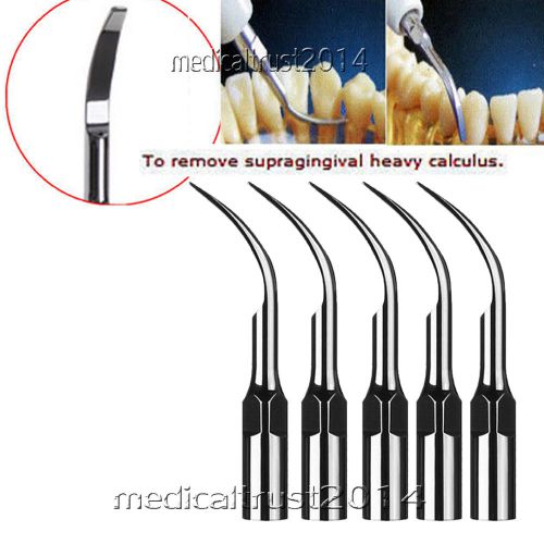5pcs G2 Dental Ultrasonic Scaler Scaling file holder Tips fit EMS Woodpecker UDS