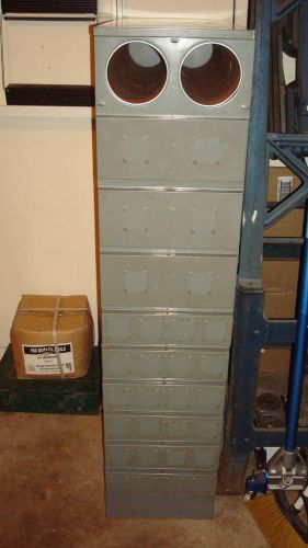 32 slot stackable steel roll file / blueprint cabinet chicagoland local pickup for sale