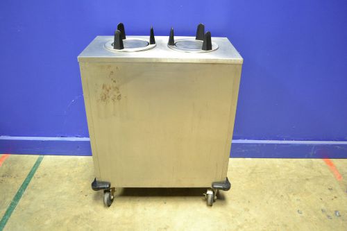 Lakeside 5207 mobile 2 stack plate dispenser - unheated (loc2) for sale