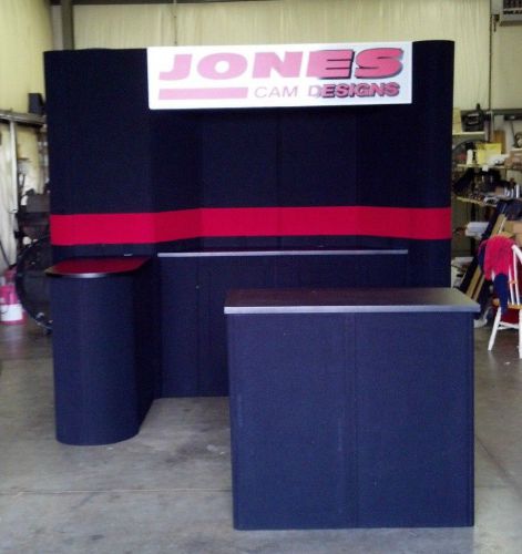 trade show display, 10 foot wide