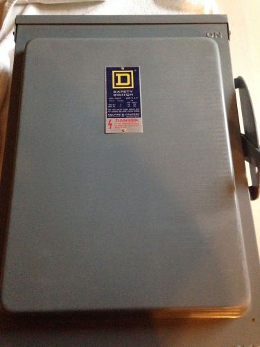 Square d h364nrb heavy duty saftey switch 200 amp 600 vac 3 phase new in the box for sale