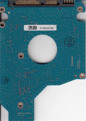 PCB ONLY TF201H73A of Toshiba MK5055GSXF 500Gb SATA Q58