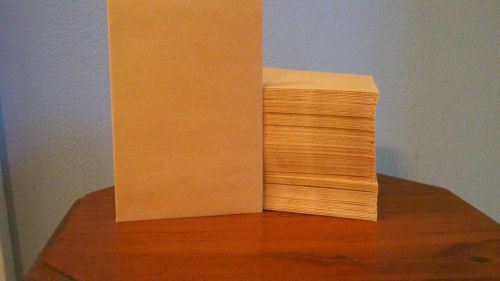 100 Manila Kraft Coin Small Parts Jewelry Stamps 4.5 x 3 Envelopes Business Lot