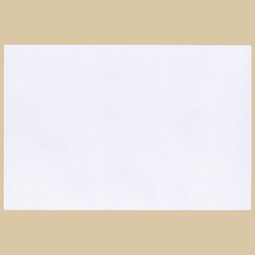 50 WHITE Envelopes, 50% RECYCLED PAPER, Gummed V Flap, 8-1/2&#034;x5-1/2&#034; 8.5x5.5 8x5
