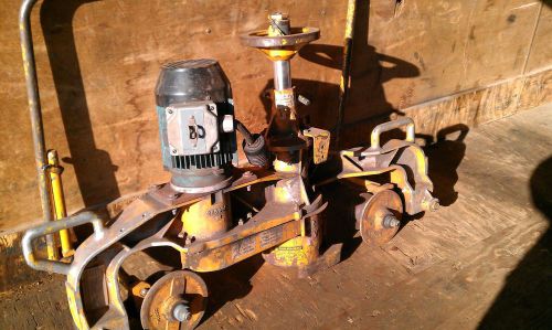 Racine rail grinder 480v 3ph electric powered, railroad profile grind 3 phase for sale