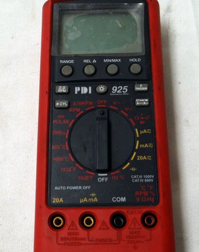 PDI 925 AUTOMOTIVE AMPMETER W/ LEADS AND CLAMP