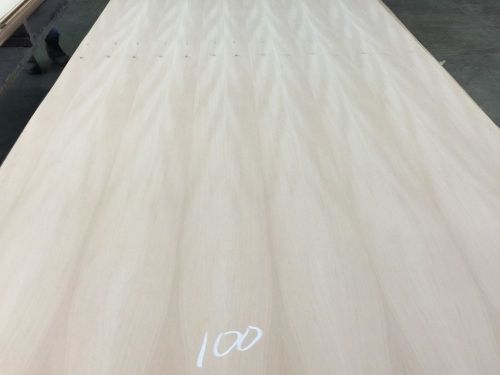 Wood Veneer American Sycamore 48x120 1pc total 10Mil Paper Backed &#034;EXOTIC&#034;WCW100