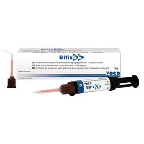 3 X Voco Bifix SE Dual Curing Resin Based Luting Syringe (5g)
