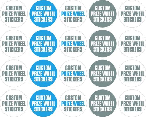 Nu Skin Stickers for Nu Skin Prize Wheel 16 wedge design
