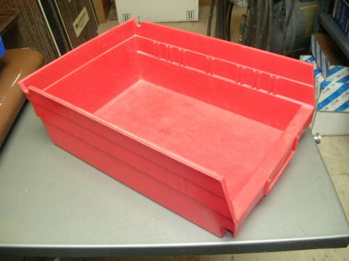 Plastic storage bins, used, akromils from grainger 5w219 and other for sale