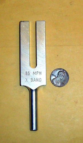 85MPH X-BAND TUNING FORK FOR SPEED RADAR TESTING