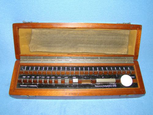 36 Piece Gage Block Set Made in Germany