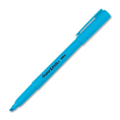Paper Mate Intro Highlighter, Blue, Pack of 12 22710