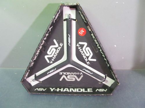 ASV Y-HANDLE 1/4&#034; 3-WAY SOCKET TOOL FORGED CHROMED STEEL, Made In USA