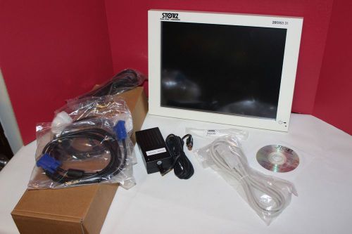 NEW IN BOX KARL STORZ 20090331 15&#034; TOUCH SCREEN MONITOR RS232, VGA, DVI