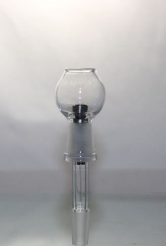Glass Globe  Dome Adapter Titanium Nail Set 10mm Male