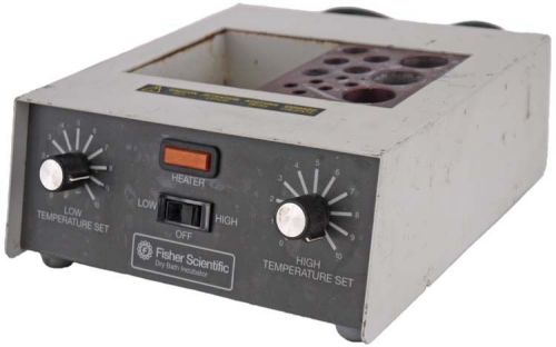 Fisher 11-718-2 Lab Temperature Controlled Dry Bath Incubator w/1x Heat Block