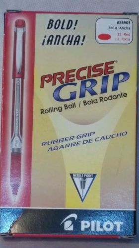 Pilot PR-1 Precise Grip Bold Point Red  -PIL 28903 - Box of 12 Rollerball Pens