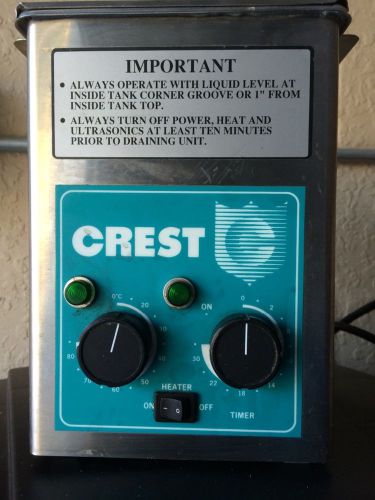 crest ultrasonic cleaner