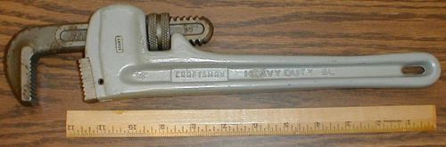 Aluminum Pipe Wrench CRAFTSMAN 14&#034; Plumbing Plumber Tools 55697