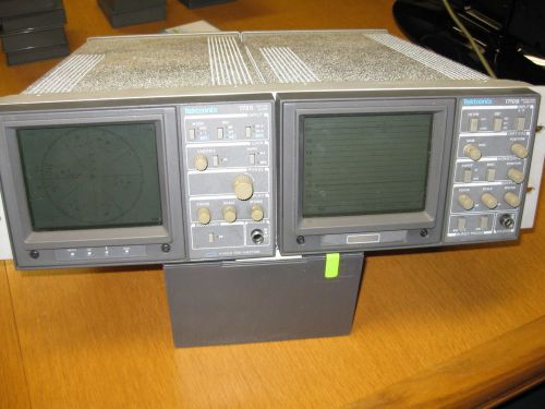 Tektronix Rackmount 1710B Waveform Monitor &amp; 1720 Vectorscope