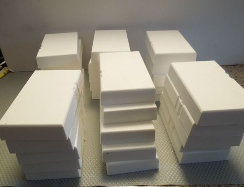1&#034; WHITE KING StarBoard HDPE lot of 30 pieces
