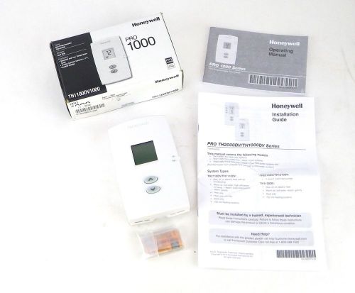 HONEYWELL TH1100DV1000 NonProgrammable Low Voltage T-Stat Thermostat 1H