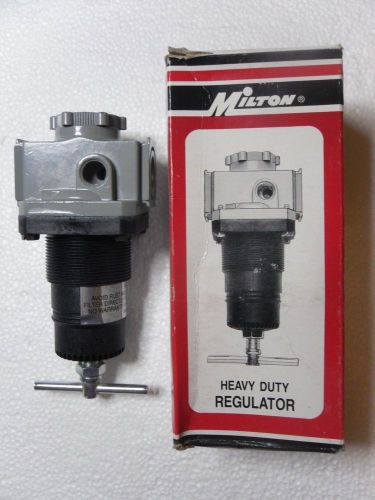 Milton 1114 heavy duty regulator 3/8&#034; npt 2-125 psi new for sale
