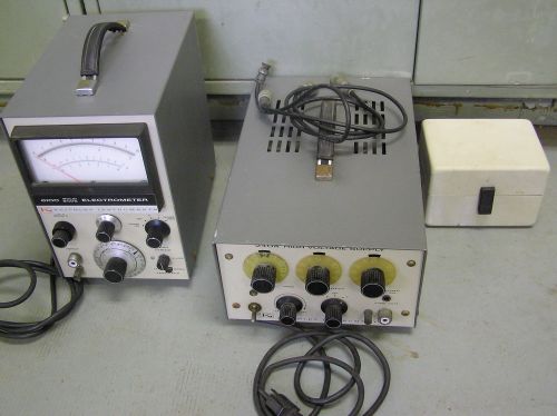 KEITHLEY Conductivity tester - including 610C / 6105 / 240A analogue units, docs