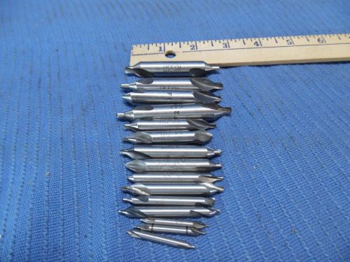 15 pc DRILL COUNTER SINK COMBINATION drills KEO,plus more. hs w26,hs5, usa tools