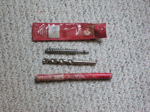 Lot of 2 Carbide Tipped Drill Bits   Dayton and B&amp;A