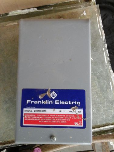 Franklin Electric 2801084915 Control Box 1HP 230V 1PH